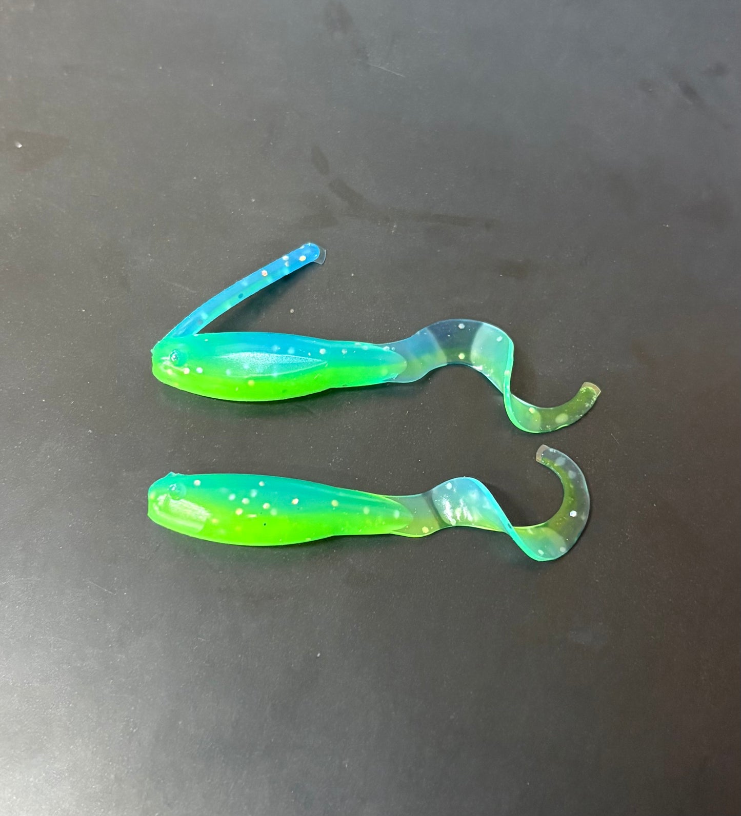 2 Inch Baja Bass Slab Twister (Pack Of 10)