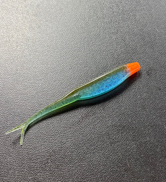 5 Inch Pumpkin Seed V2 Jerk-Bait (Pack Of 8)