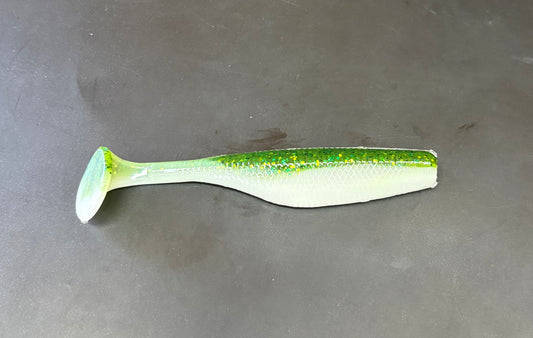 3.8 Inch Baby Bass Paddle-Tails (Pack Of 6)