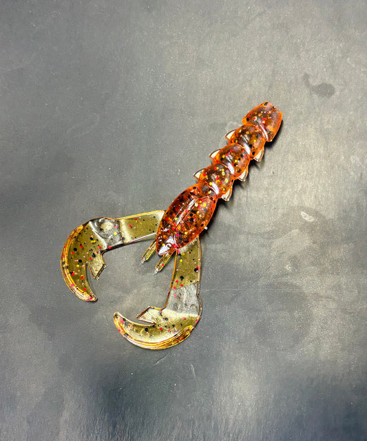 3 Inch Hot Honey Big Craw (Pack Of 4)