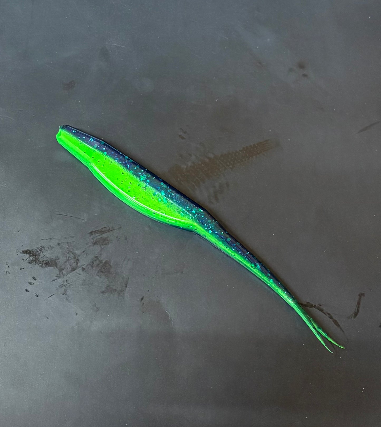 5 Inch Sour JuneBug Jerk-Bait (Pack Of 8)