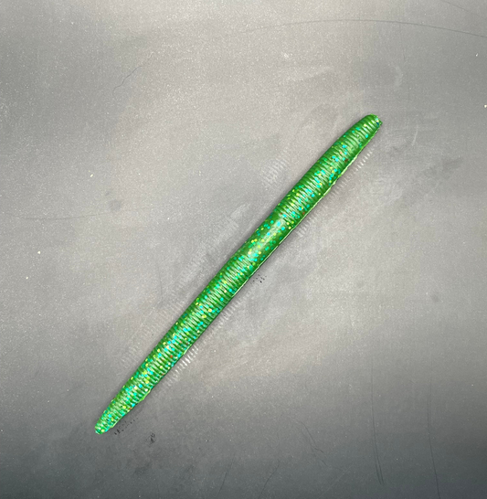 5 Inch Green Gooner Stick-Bait (Pack of 6)