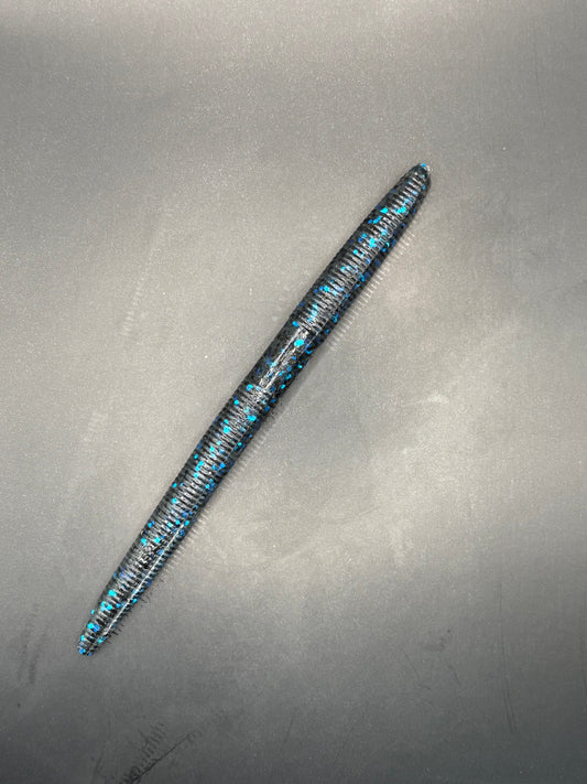 5 Inch Black Bruiser Stick-Bait (Pack of 6)