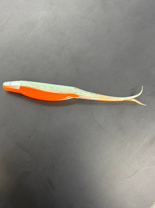 5 Inch Pumpkin Seed Jerk-Bait (Pack Of 8)