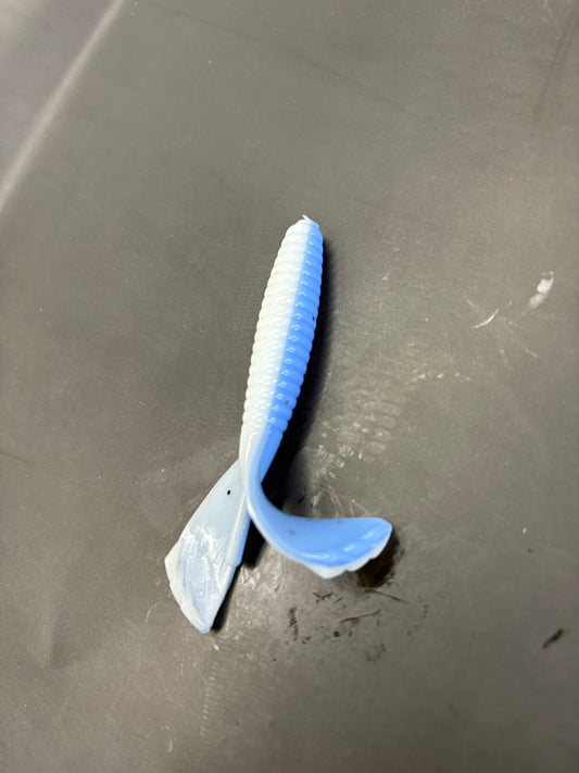 3.5 Inch UK Shad Grub (Pack Of 6)