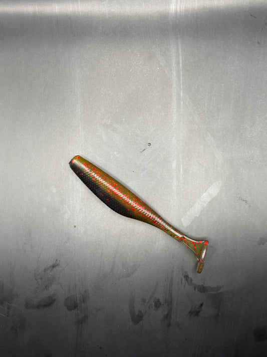 3.8 Inch Dirty Gill Paddle-Tails (Pack Of 6)