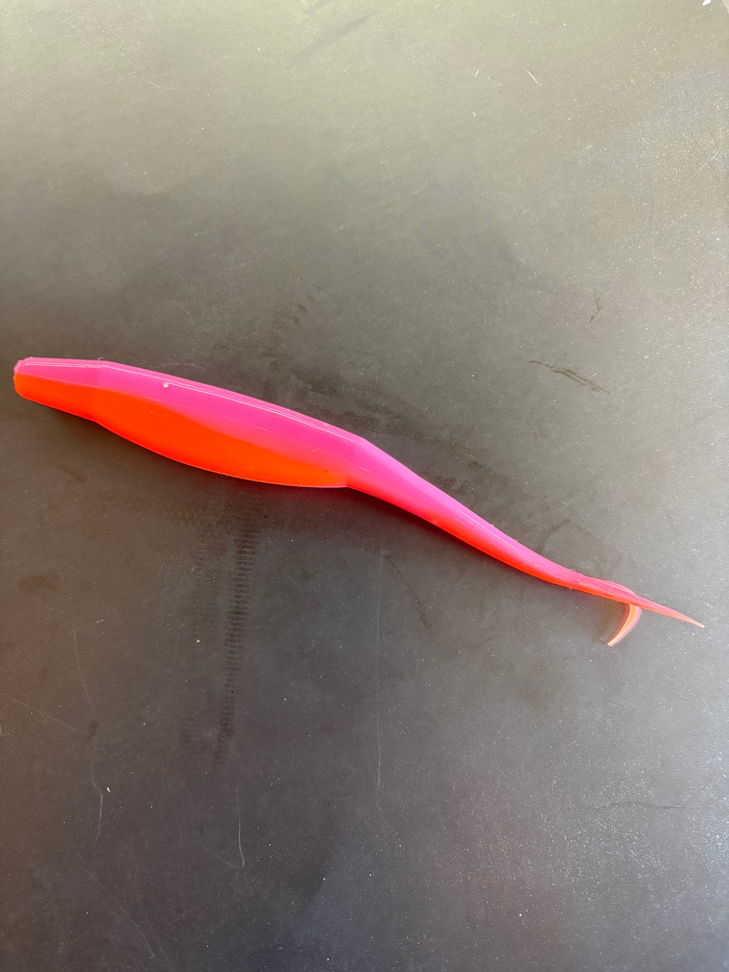 5 Inch Orange Sherbet Jerk-Bait (Pack Of 8)