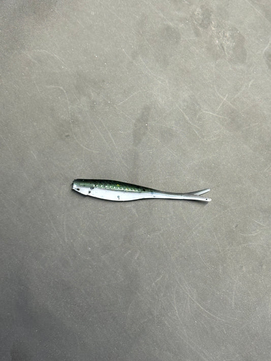 2 Inch Black Crappie Slab Tracer (Pack Of 20)