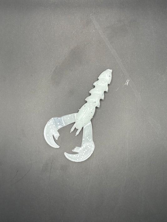 3 Inch Frosted Shad Big Craw (Pack Of 4)