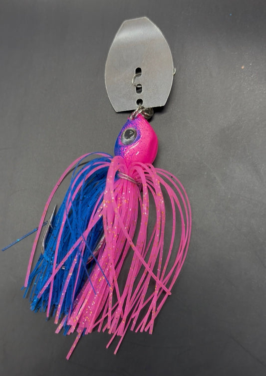 Cotton Candy Bladed Swim Jig