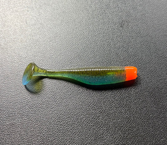 3.8 Inch Pumpkin Seed V2 Paddle-Tail (Pack Of 6)