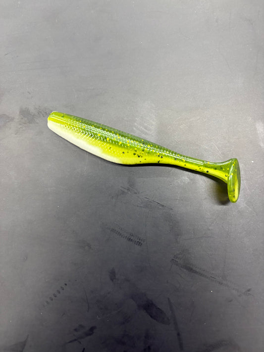 3.8 Inch Baby Bass Paddle-Tails (Pack Of 6)