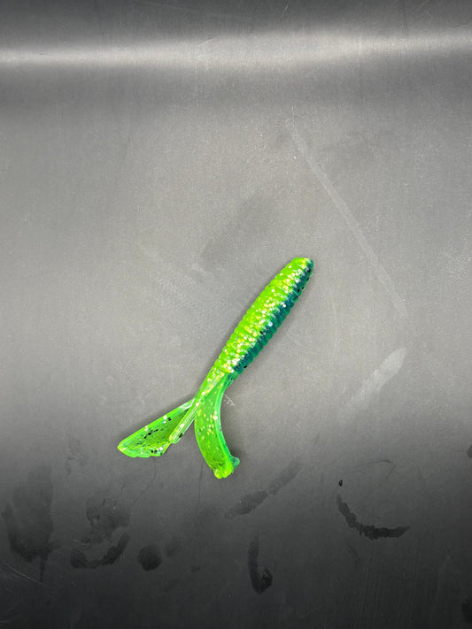 3.5 Inch Baja Shiner Grub (Pack Of 6)