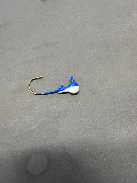 UK Shad Painted Jig Head (Pack Of 10)