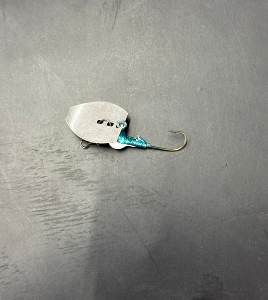 1/16oz Glacier Ice Micro Slab Thumper (1 Jig As Shown)