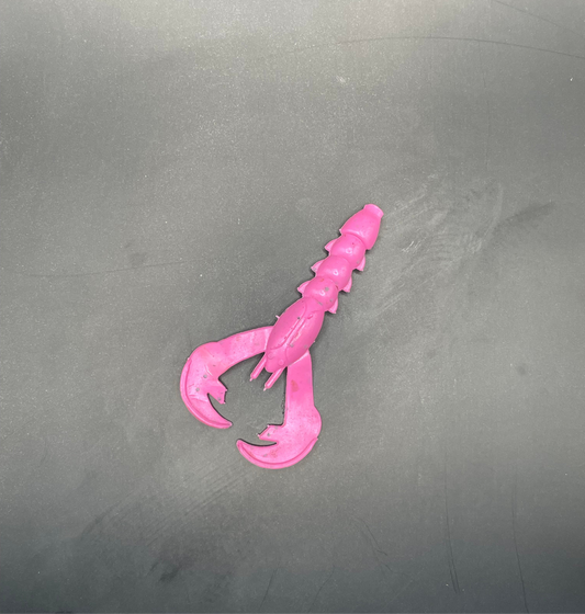 3 Inch Pink Phantom Big Craw (Pack of 3)